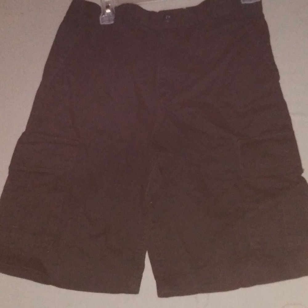 Faded Glory Black Cargo Shorts 30
